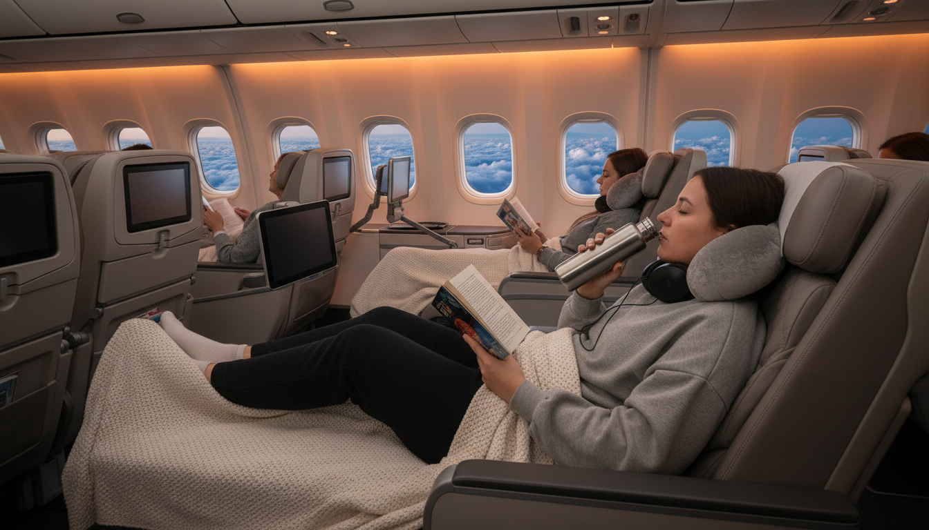 best travel tips for long flights how to stay comfortable