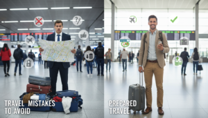travel mistakes to avoid on your first international trip